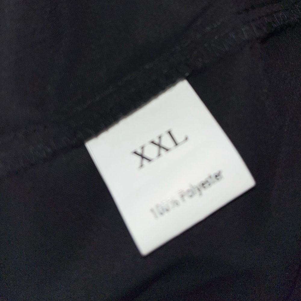 Puff Sleeved Little Black Dress With Gathered Neck - Picture 10 of 10